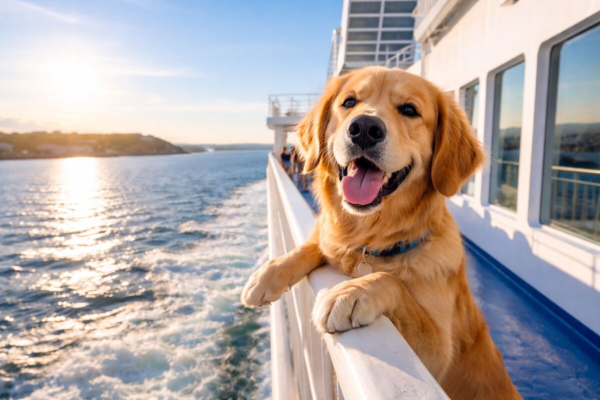 Hoch på Färja Travemünde Trelleborg – Husdjurreisen med TT-Line