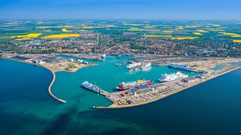 Fährhafen Trelleborg mit Hotels in Hafennähe