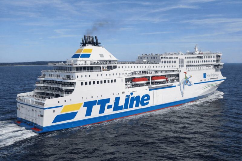 TT-Line Nils Holgersson – Green Ship op de route Travemünde–Trelleborg