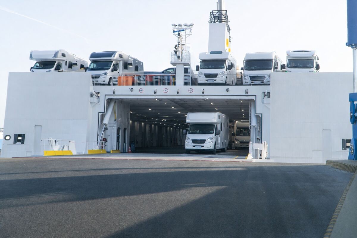 Husbil på färjan Travemünde Trelleborg – TT-Line Resetips